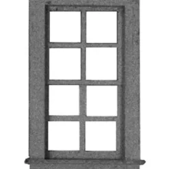 Micro Engineering 80-067 HO 25" x 50" 8 Pane Windows (Pack of 8) - Your Source for Gaming Essentials