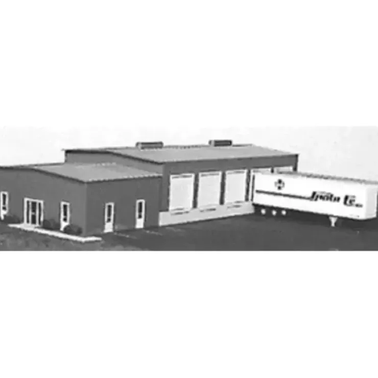 Micro Engineering 55-002 N 3 x 7-1/2" Trans World Truck Terminal - Your Source for Gaming Essentials