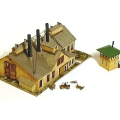 Micron Art 1011 Z Early 20th Century Metal Foundry (Photo-Etched & Metal Kit) - Your Source for Gaming Essentials* Trains