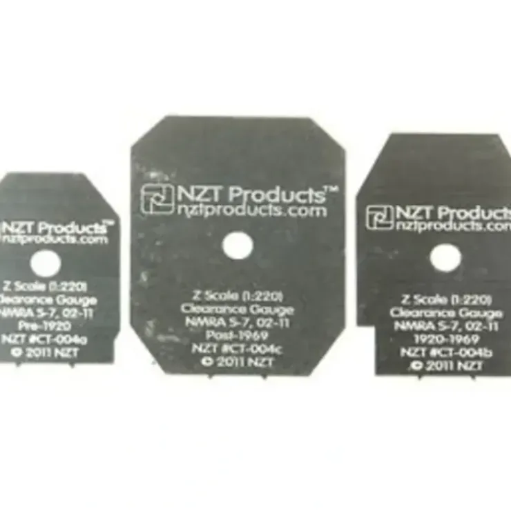 MicroTrains CT004 Z NZT Products Clearance Gauge (Set of 3) - Your Source for Gaming Essentials* Trains