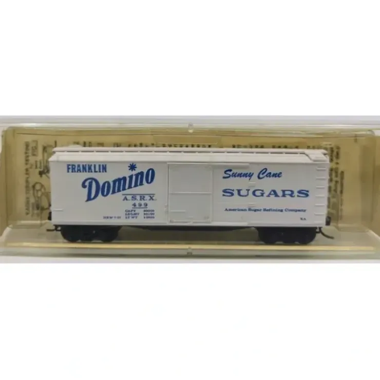 Micro-Trains 04200020 Domino Foods 40' Single Door Double Sheathed Boxcar #499 NIB - Your Source for Gaming Essentials