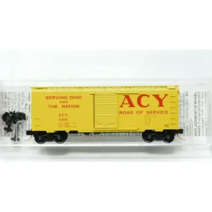 Micro-Trains 02000180 N Akron Canton & Youngstown 40' Single Door Boxcar #3326 MT/Box - Your Source for Gaming Essentials