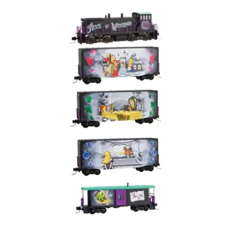 Micro-Trains 99321250 N Alice in Wonderland Train-Only Set - Your Source for Gaming Essentials* Trains