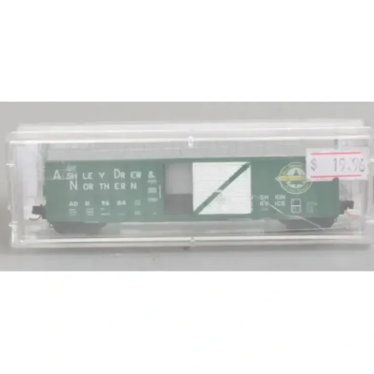 Micro-Trains 02500590 N Ashley, Drew & Northern 50' SD Rib Side Boxcar #9684 - Your Source for Gaming Essentials