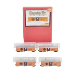 Micro-Trains 99300076 N ATSF 51' Mechanical Reefer Runner Pack (Set of 4) - Your Source for Gaming Essentials* Trains