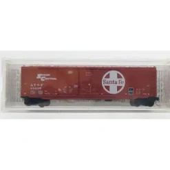 Micro-Trains 07600030 N ATSF 50' Plug & Sliding Door Boxcar #49635 NIB - Your Source for Gaming Essentials