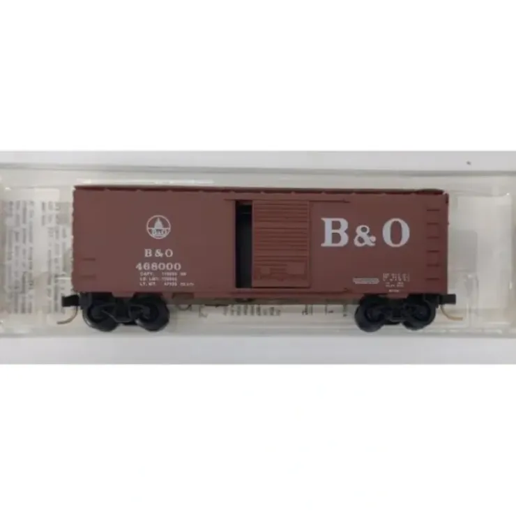 Micro-Trains 02000312 N Baltimore & Ohio 40' Single Door Boxcar #468000 NIB - Your Source for Gaming Essentials