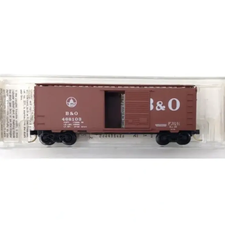 Micro-Trains 02000312 N Baltimore & Ohio 40' Single Door Boxcar #468103 NIB - Your Source for Gaming Essentials