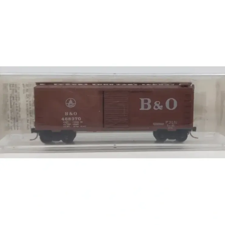 Micro-Trains 02000312 N Baltimore & Ohio 40' Single Door Boxcar #468370 NIB - Your Source for Gaming Essentials
