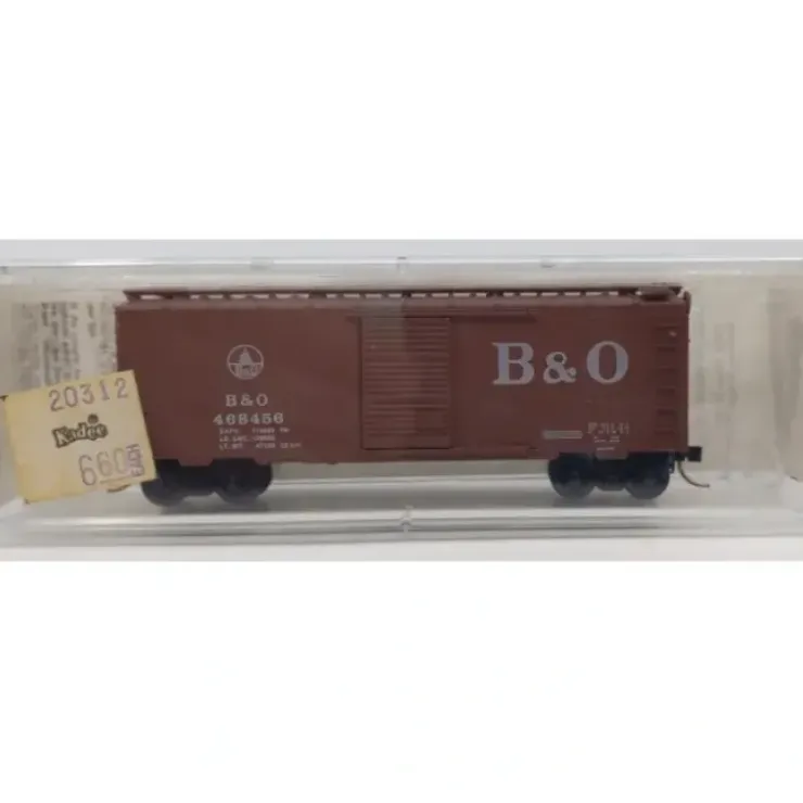 Micro-Trains 02000312 N Baltimore & Ohio 40' Single Door Boxcar #468456 NIB - Your Source for Gaming Essentials