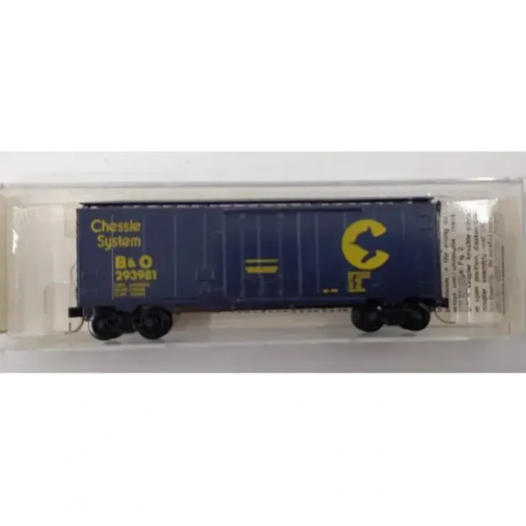 Micro-Trains 02100090 N B&O Chessie System Standard Steel Boxcar #293981 NIB - Your Source for Gaming Essentials