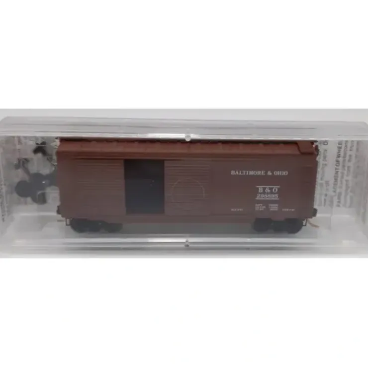 Micro-Trains 02300040 N B&O 40' Standard Boxcar w/ Double Doors #298895 NIB - Your Source for Gaming Essentials