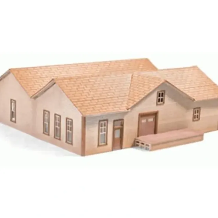Micro-Trains 49990916 N Box Factory Laser Cut Wood Structure Kit - Your Source for Gaming Essentials* Trains