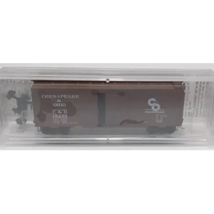 Micro-Trains 02000440 N C&O 40' Standard Single Door Boxcar #18299 NIB - Your Source for Gaming Essentials