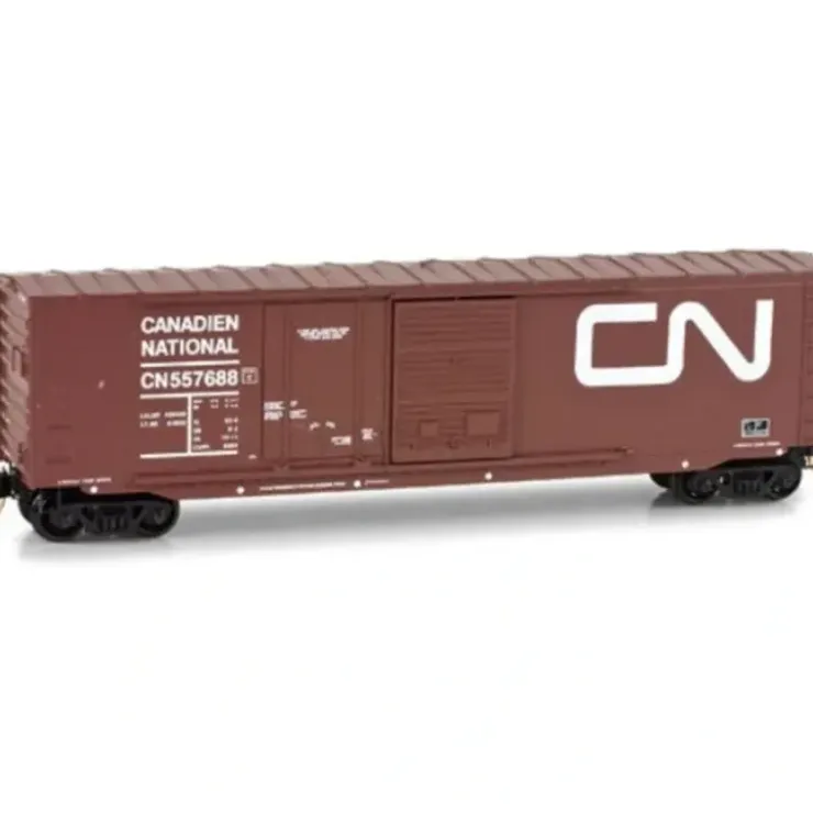 Micro-Trains 07600010 N Canadian National 50' Plug & Sliding Door Boxcar #557688 - Your Source for Gaming Essentials