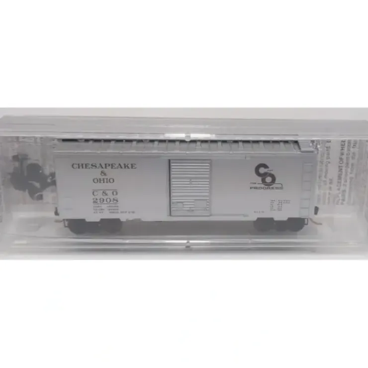 Micro-Trains 02000820 N Chesapeake & Ohio 40' Standard Single Door Boxcar #2908 NIB - Your Source for Gaming Essentials