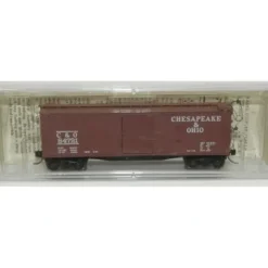 Micro-Trains 04200120 N Chesapeake & Ohio 40' Double Sheathed Wood Boxcar #84721 NIB - Your Source for Gaming Essentials