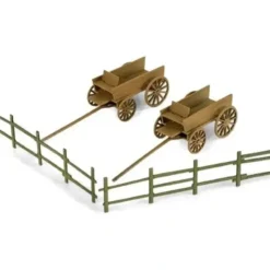 Micro-Trains 49990951 N Civil War Era Farm Wagons & Fencing Kit - Your Source for Gaming Essentials