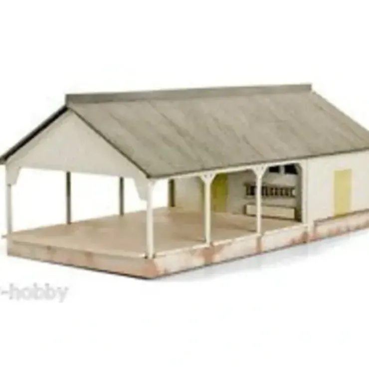 Micro-Trains 49990945 N Civil War Era Freight House Laser Cut Kit - Your Source for Gaming Essentials