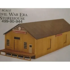 Micro-Trains 49990944 N Civil War Era Store House Laser Cut Kit - Your Source for Gaming Essentials