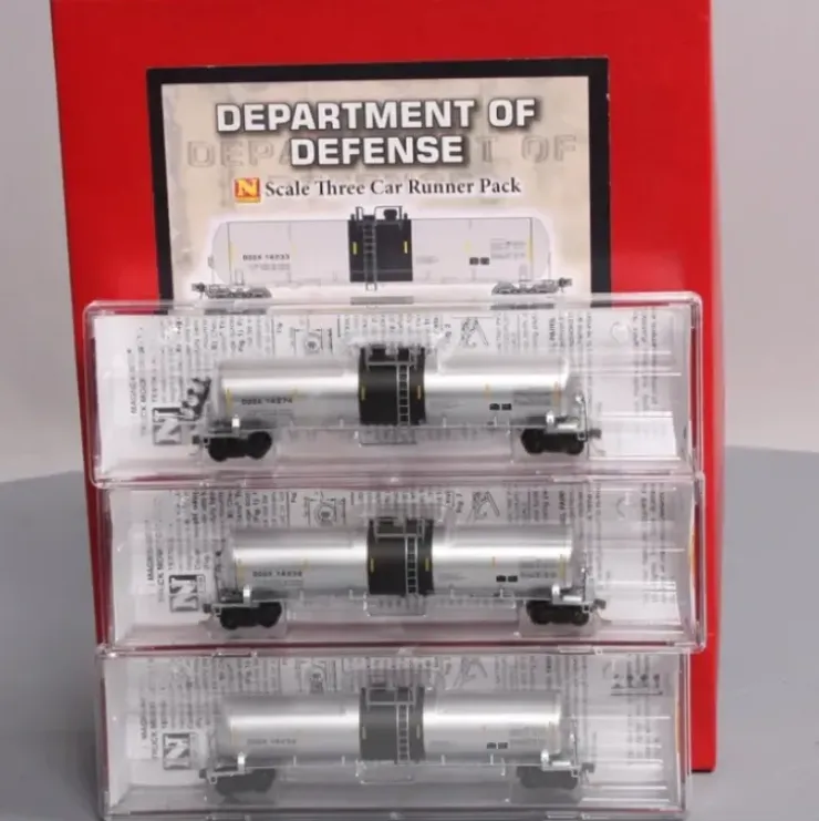 Micro-Trains 99300067 N Department Of Defense Tank Car Runner Pack (Set of 3) - Your Source for Gaming Essentials* Trains
