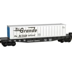 Micro Trains 04500511 N DRGW 50' Fishbelly Side Flatcar #80000A - Your Source for Gaming Essentials