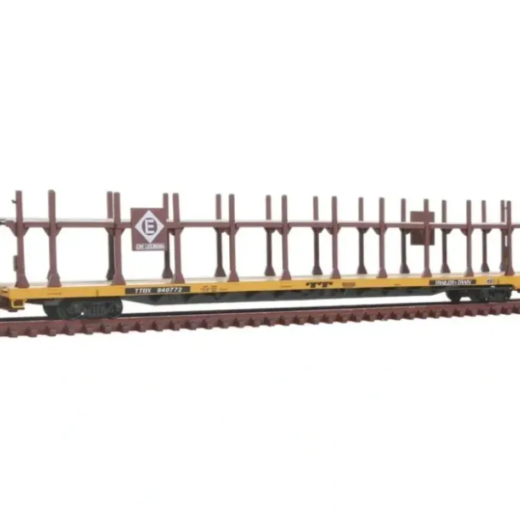 Micro-Trains 11200530 N EL/TTX 89' Bi-Level Open Autorack #940772 - Your Source for Gaming Essentials