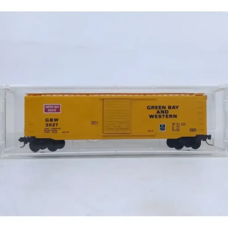 Micro-Trains 03100130 N GB&W 50' Standard Single Door Boxcar #3027 NIB - Your Source for Gaming Essentials