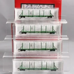 Micro-Trains 99300087 N Georgia Pacific 65' Log Car Runner Pack (Set of 4) - Your Source for Gaming Essentials* Trains