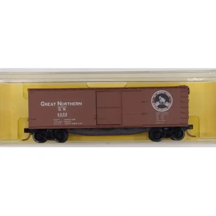 Micro-Trains 04200080 N GN 40' Single Door Double Sheathed Wood Boxcar #6209 LN/Box - Your Source for Gaming Essentials