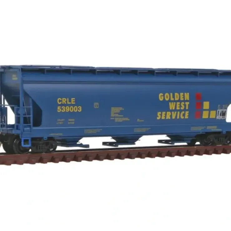 Micro-Trains 09400050 N Gold West Service 3-Bay ACF Covered Hopper #539003 - Your Source for Gaming Essentials