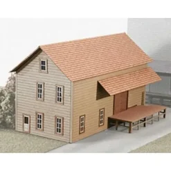 Micro-Trains 49990914 N Grain Co-op Laser Cut Wood Structure Kit - Your Source for Gaming Essentials* Trains