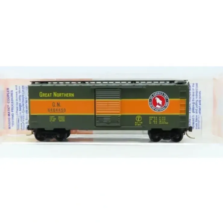 Micro-Trains 6464-450 N Great Northern Boxcar #6464450 NIB - Your Source for Gaming Essentials* Trains