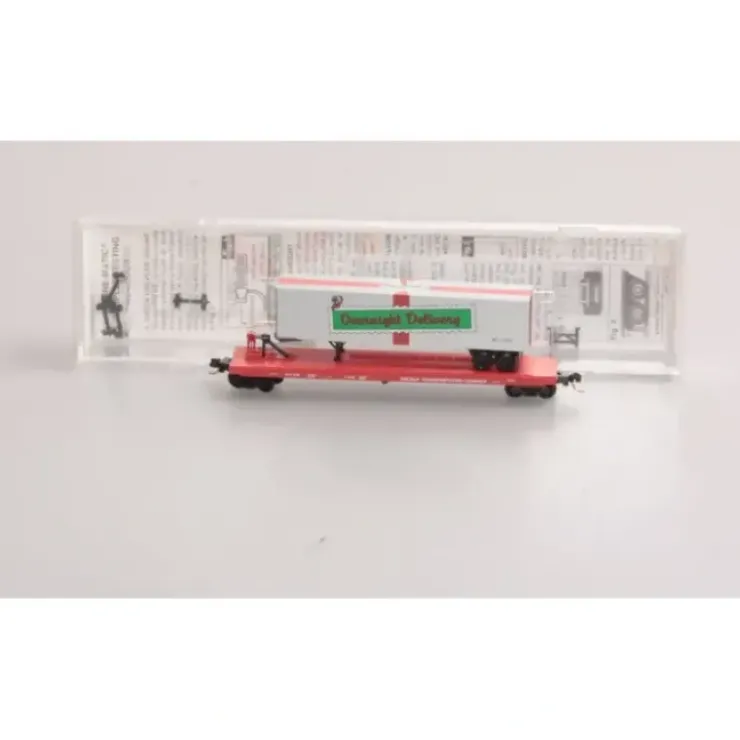 Micro-Trains 06400082 N Holiday Transportation 57' TOFC Flatcar w/Trailer #1230 NIB - Your Source for Gaming Essentials