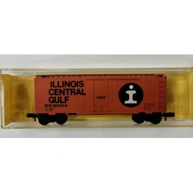 Micro-Trains 02100070 N Illinois Central 40' Standard Plug Door Boxcar #160514 NIB - Your Source for Gaming Essentials