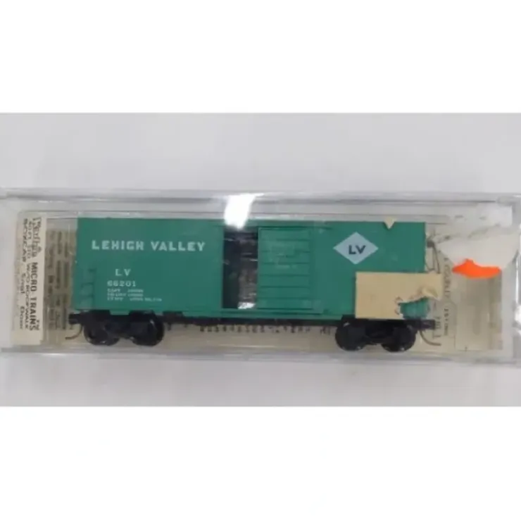Micro-Trains 02400020 N Lehigh Valley 40' Standard Single Door Boxcar #66201 LN/Box - Your Source for Gaming Essentials
