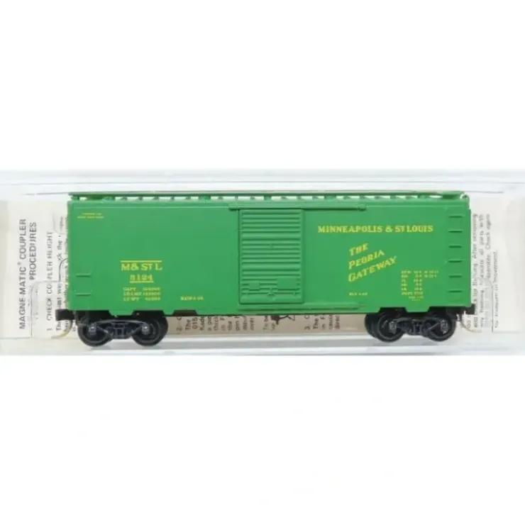 Micro-Trains 02000330 N M&STL 40' Standard Single Door Boxcar #5124 NIB - Your Source for Gaming Essentials