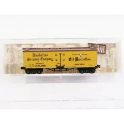 Micro-Trains 05800190 N Manhattan Brewing Co 36' Wood Sheathed Ice Reefer #9900 - Your Source for Gaming Essentials