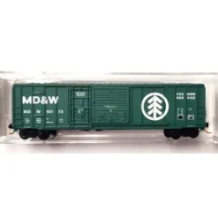 Micro-Trains 02600060 N MD&W 50' Plug & Sliding Door Rib Side Boxcar #10173 - Your Source for Gaming Essentials