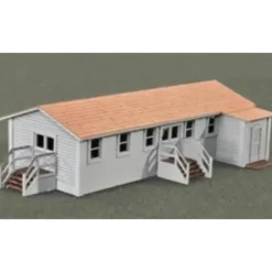 Micro-Trains 49990909 N Military Mess Hall Laser Cut Wood Structure Kit - Your Source for Gaming Essentials* Trains