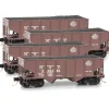 Micro-Trains 99300099 N New York Central H-5 33' RS Hopper w/Coal (Set of 4) - Your Source for Gaming Essentials* Trains