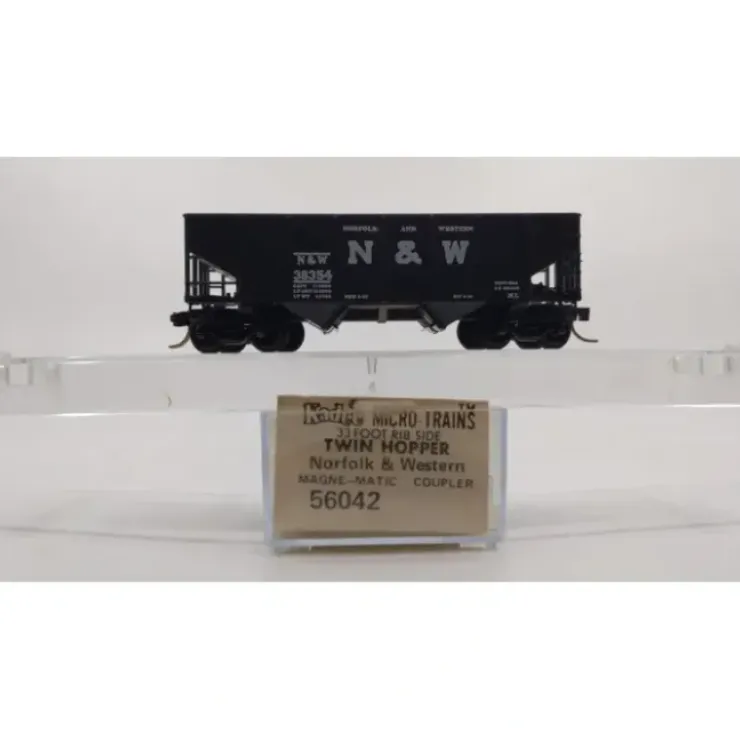 Micro-Trains 05600042 N Norfolk & Western Twin Bay Rib Side Hopper #38354 NIB - Your Source for Gaming Essentials