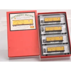 Micro-Trains 99300083 N NP 40' Double-Sheathed Reefer Runner Pack (Set of 4) - Your Source for Gaming Essentials* Trains