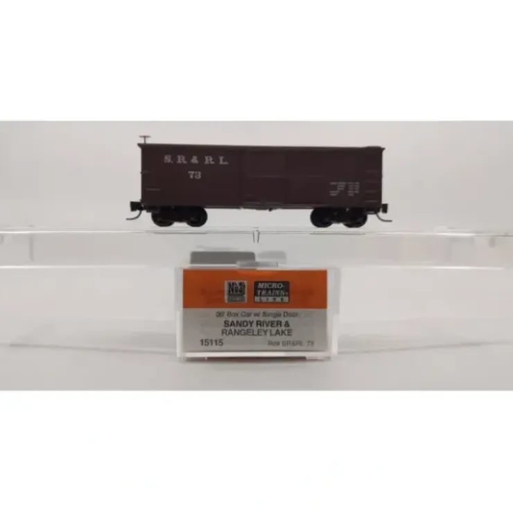 Micro-Trains 01500115 Nn3 Scale SR&RL 30' Single Door Boxcar #73 NIB - Your Source for Gaming Essentials