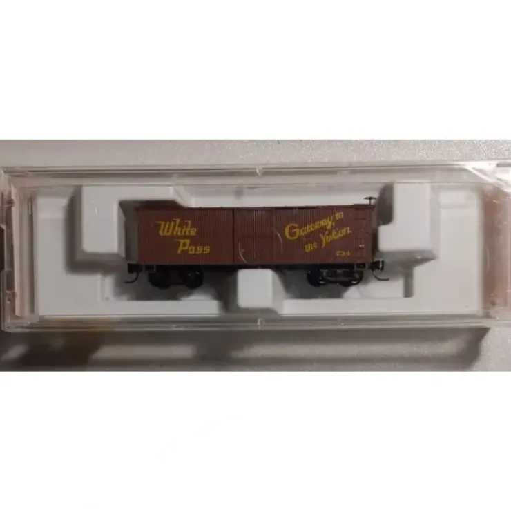 Micro-Trains 80000110 Nn3 White Pass & Yukon Route 30' Boxcar #734 NIB - Your Source for Gaming Essentials* Trains