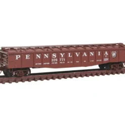 Micro-Trains 10600080 N PRR 50' 14 Panel Steel Side Gondola w/Cover #376771 - Your Source for Gaming Essentials