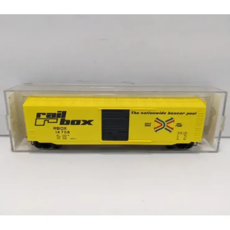 Micro-Trains 03900020 N Railbox 40' Single Door Double Sheathed Boxcar #14708 NIB - Your Source for Gaming Essentials