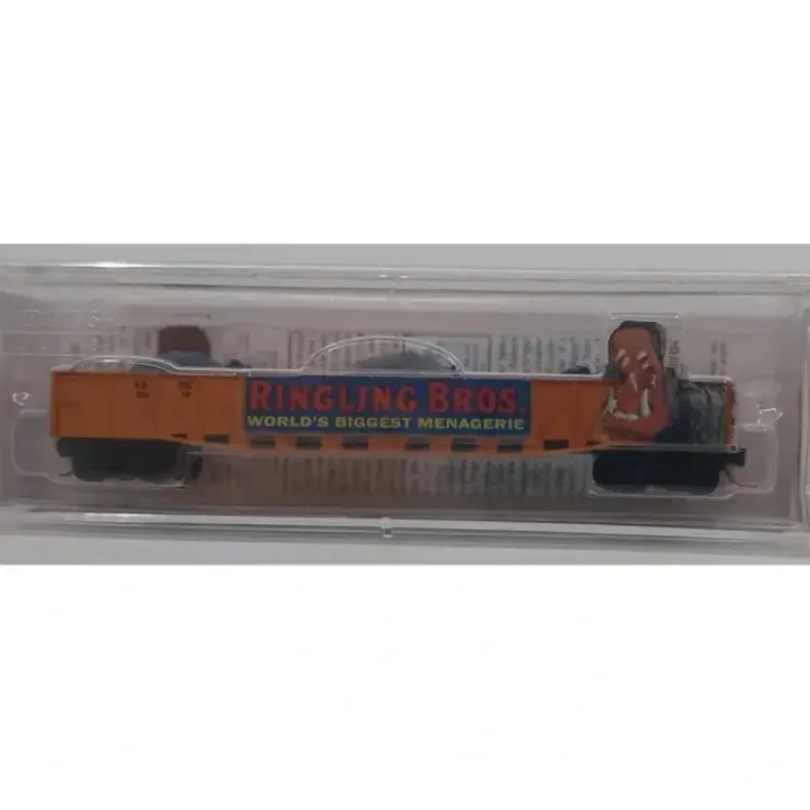 Micro-Trains 06300020 N Ringling Bros. 50' Fishbelly Side Gondola #20156 - Your Source for Gaming Essentials
