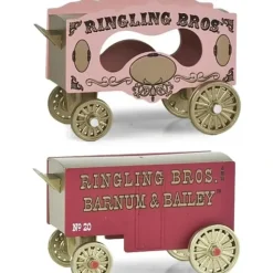 Micro-Trains 47000119 N Ringling Bros. Vintage Wagon Set #9 (Set of 2) - Your Source for Gaming Essentials