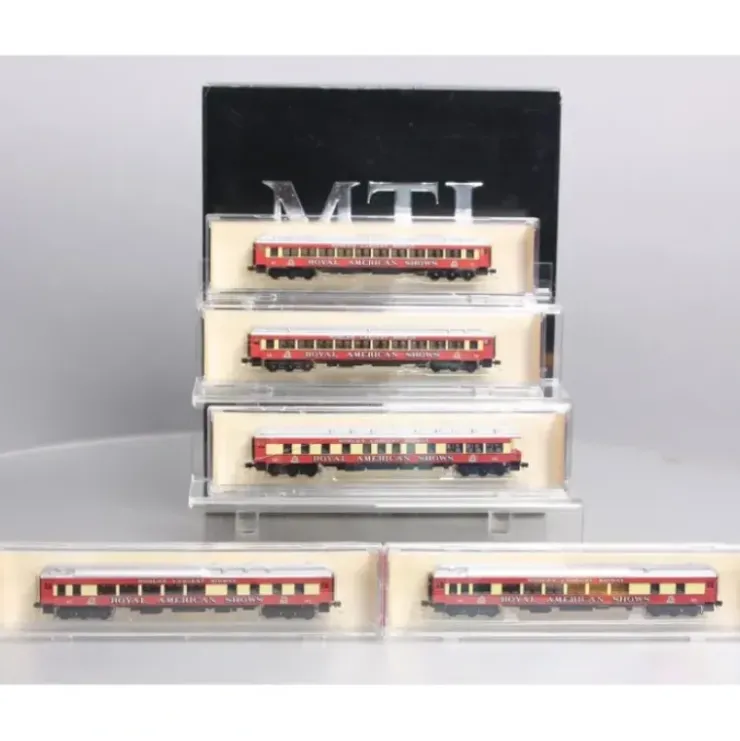 Micro-Trains 99301300 N Royal American Shows Heavyweight Passenger (Set of 5) - Your Source for Gaming Essentials* Trains